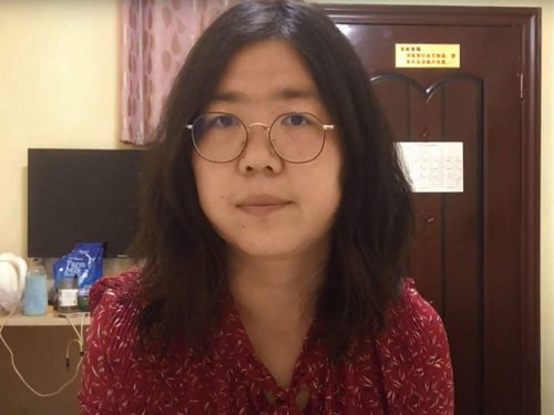 상하이 교도소에 수감된 기자 장 잔이 들려주는 중국의 인권